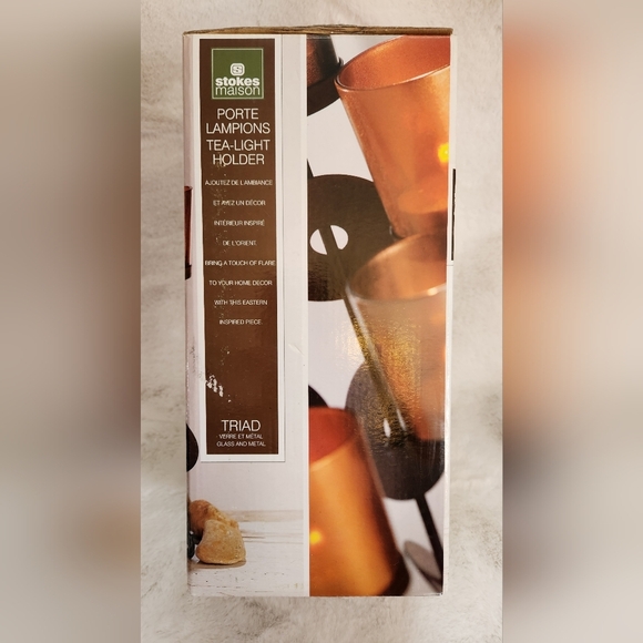 NIB Stokes Tea light Holder - Picture 1 of 8